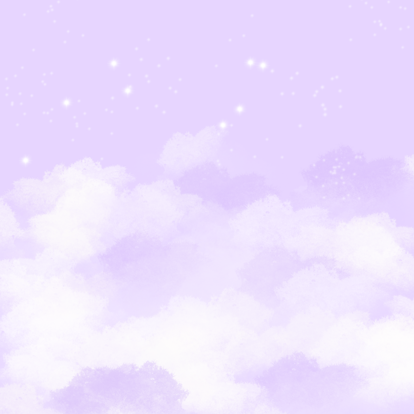 Purple Cloud Fairy tale Background